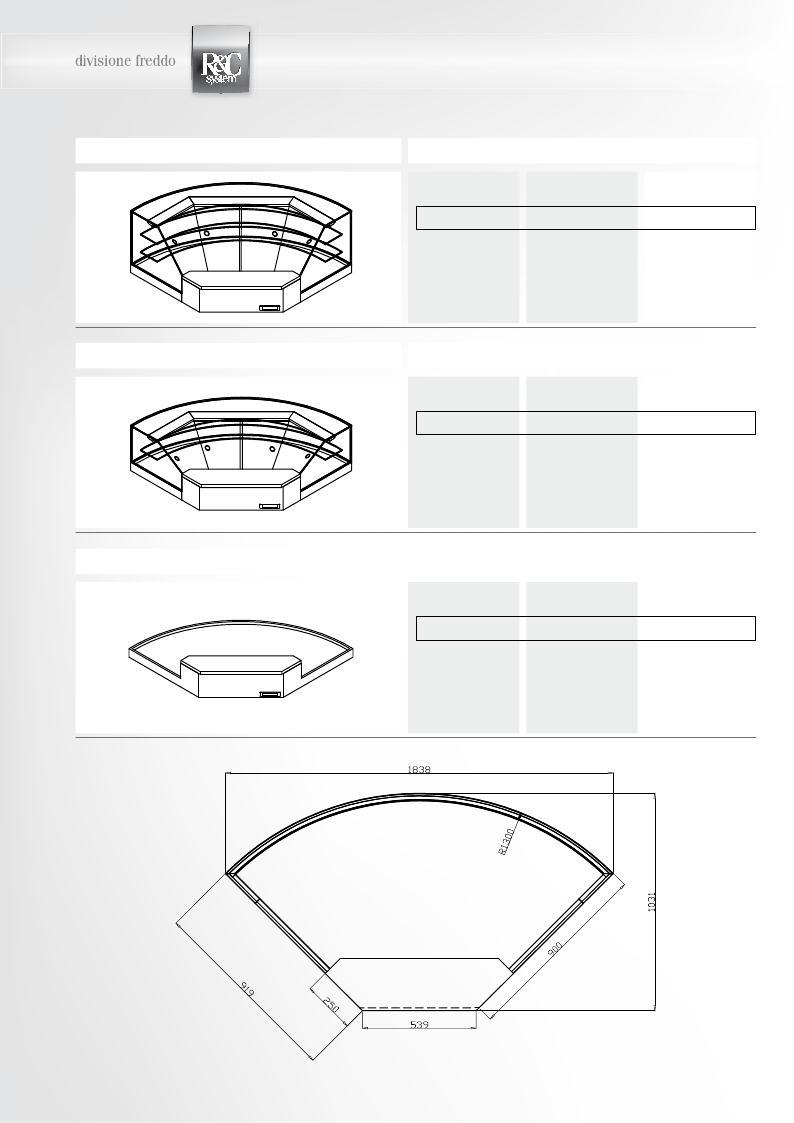 ESCLUSO VETRI DIRITTI BASSI VENTILATO 01650001 G. C.