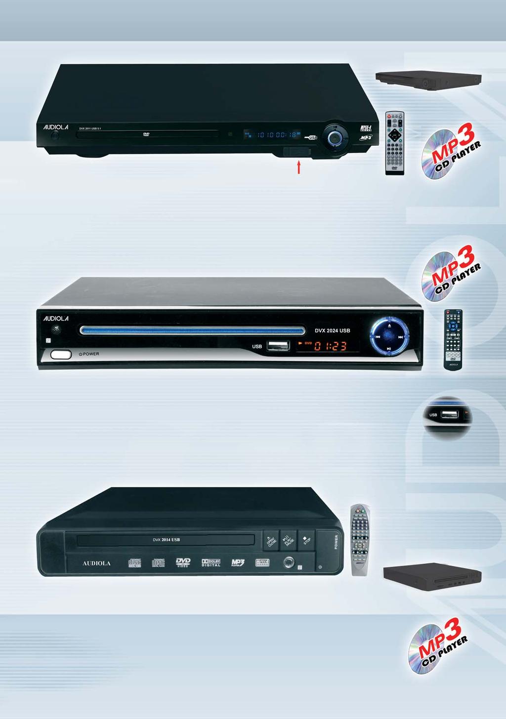LETTORI DVD MPEG4 EXTRA SLIM DVX 2011 USB 5.