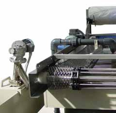 The system can be equipped with a roll-holder unit for housing various types of materials and an automatic system for unwinding and positioning materials