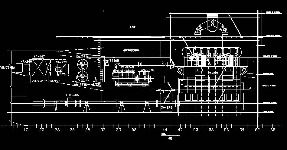 Motori diesel 2T- Sistemazione motore 8RTA62UB M/N