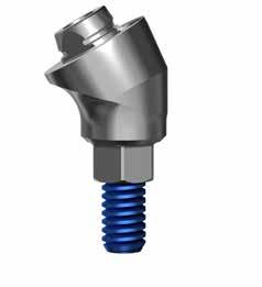 Sistema Abutment dritti Pro TCT-N Recupero fino a 30 A C Connessione ad Esagono Interno IH B Piattaforma implantare Misura A: Ø4.7 mm B: 0.75 mm C: 1 mm A: Ø4.7 mm B: 1.6 mm C: 2.8 mm A: Ø4.7 mm B: 2.