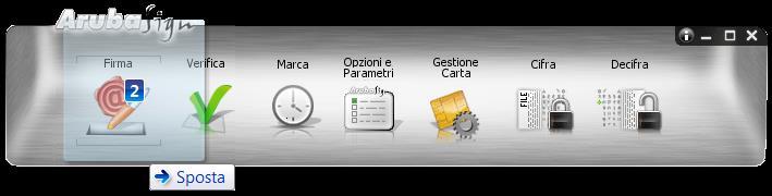 4.2 Firmare più file o una cartella in formato.p7m (Aruba Sign e Firma Remota): Per firmare digitalmente più file, anche in formati diversi tra loro, in formato.p7m (Firma CAdES): 1.