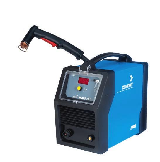 Compatto e leggero (25 kg). Sistema Autolink 230-400V 3 Ph (Versione 24C). Possibilità di scriccatura. Taglio grigliati.