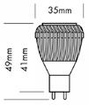 12V AC/DC 12V AC/DC 12V Dimensioni (mm) Ø 35 x 41 Ø 35 x 41 Ø 35 x 41 Codice G4N-12W G4N-12NW G4N-12WW Base /Attacco G4 G4