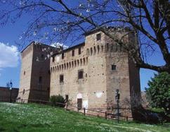 La rocca di Meldola, disegno di Romolo Liverani (ca. 1850) consigliare. Gli pare che quel povero Guidobaldo sia stato abbandonato a se stesso, così debole e sofferente com è.