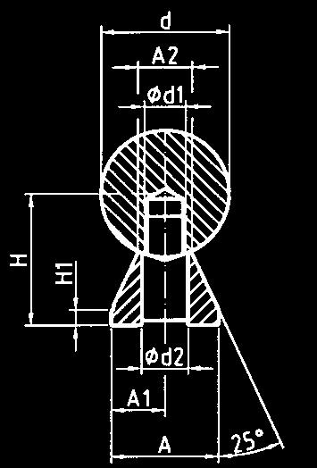 min. max. ±0,02 ±0,15 per T1 per T2 Ød1 (ϒ) E V Supporto in per alberi in Ø mm Dimensioni come supporto largo standard in alluminio Lunghezze disponibili: X5, max. mm EWUM AISI, max.