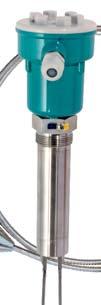 max prodotto 25 bar 12 mm Viscosità max prodotto - Lunghezza sonda