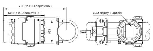 FPT Accuratezza 0,075% Misura relativa e assoluta Attacco al processo sanitario DIN32676, DIN11851 o ISO2852 Comunicazione Hart Display matrice retroilluminato Impostazione parametri via display