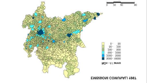 Che cos è un inventario locale di emissioni NO X CO2 2% 24% 50% 24% 8% 1% 1% 2% 1% 1% 12% 21% 6% 25% 22% Produzione energia e trasform.