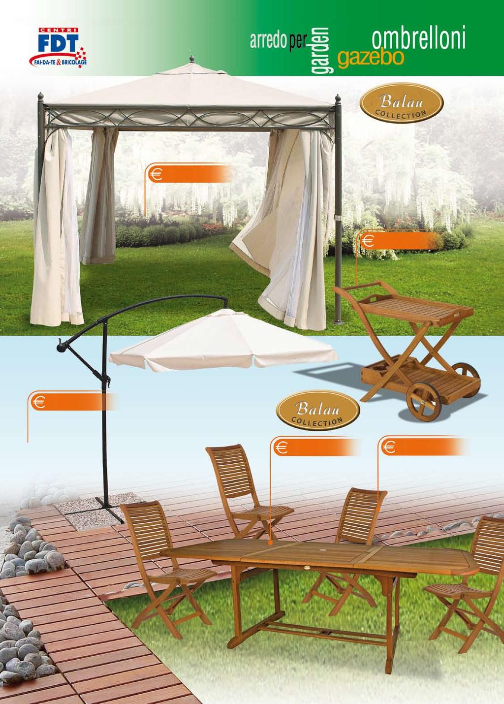 269,00 GAZEBO LEONARDO 3x3mt.