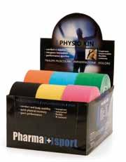 [ elasto taping Kinesiologic Tape ] pharma+sport 27 PHYSIO KIN ELASTOTAPING Dim.