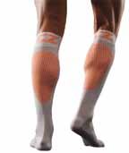 pharma+sport 37 [ LINEA CZ Compression Zone Performace and RECOVERY ] 500218 CALZA PERFORMANCE PERFORMANCE SOCK Taglia/Size: 1, 2, 3, 4 Colori disponibili: arancio / nero grigio scuro / arancio blu /