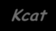 Kcat = COSTANTE CATALITICA di un enzima viene anche definita numero di turnover Rappresenta il numero di volte che l enzima turnover, cioè reinizia