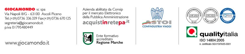 GUIDA AL BANDO DI CONCORSO ESTATE INPSieme 2018 SOGGIORNI STUDIO IN ITALIA GIOCAMONDO VACANZE: CODICE FISCALE 01795480449 BENEFICIARI studenti iscritti, all atto della presentazione della domanda, ad