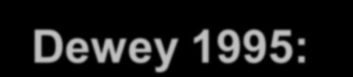 Dewey 1995: Disordine delle performance gestuali Disordine della performance di gesti rappresentazionali (gesti che esprimono azioni significative, come il saluto etc) Disordine della