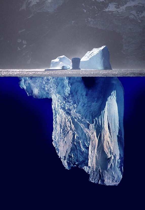 Accorgersi immediato L iceberg dell accorgersi Tutte le sensazioni e le idee, piccole sottili confuse, che non giungono mai alla discriminazione della coscienza percettiva o che il cervello lascia