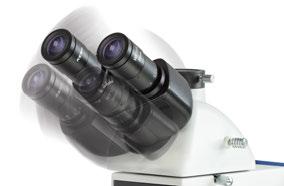 Microscopio a luce passante OBN-13 01 Condensatore Abbe centrabile disponibile anche con lente swing-out Tubo butterfly (disponibile su richiesta) PROFESSIONAL LINE Professionalità e versatilità