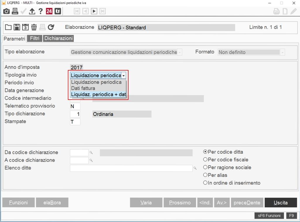 IMPDATIFAT: Importazione da file esterni (file.csv e file.xml) E possibile procedere all importazione da file esterni, in.csv o in.xml, utilizzando il comando IMPDATIFAT.