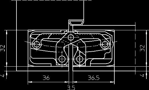 +/- 3,0 mm, pressione +/- 1,0 mm) cuscinetti di rotazione esenti da manutenzione Dati tecnici due cerniere per porta (1x2 m) 200,0 kg Altezza totale 240,0 mm Larghezza (telaio) 32,0 mm Larghezza