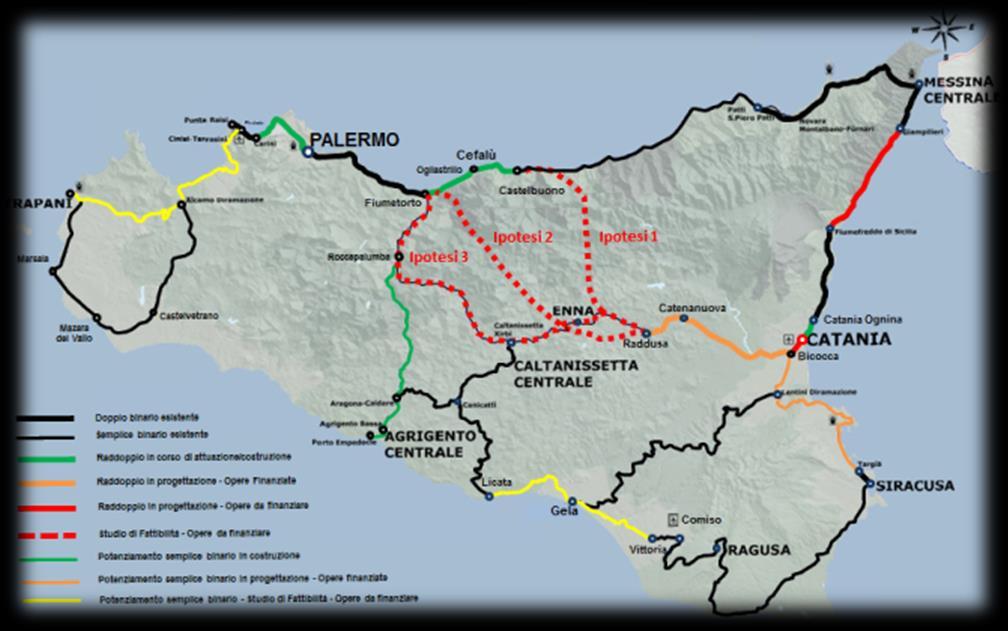 Con il progetto orario 2017/2018 si prosegue il lavoro di revisione della struttura dell offerta avviato nel 2015 con la rivisitazione degli orari delle direttrici Palermo-Catania e proseguito nel