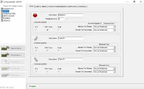 Questi possono essere archiviati e ricaricati da file sul PC, in modo da costruirsi una programmazione di base personalizzata.