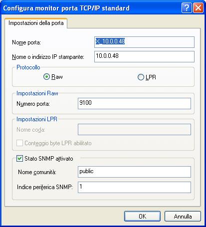 10 Fare clic su Fine per chiudere la finestra di dialogo Aggiunta guidata porta stampante standard TCP/IP e su Chiudi nella finestra di dialogo Porte stampanti.