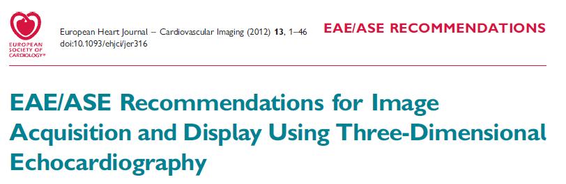 ETT 3D CENNI TECNICI E TECNICHE D ACQUISIZIONE La ricostruzione tridimensionale dell immagine ecocardiografica era possibile solamente off-line mediante un lungo processo con software dedicati.