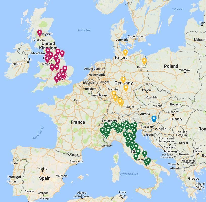 TOTEM NEL MONDO DISLOCAZIONE GEOGRAFICA