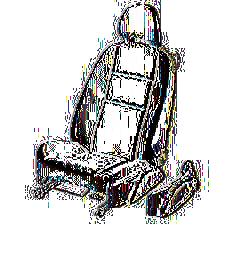 regolazione del sedile ANTErIOrE + - 6 1 supporto lombare 2 Inclinazione dello schienale 3 regolazione in altezza del sedile 4 regolazione in altezza del bordo anteriore del cuscino del sedile 5