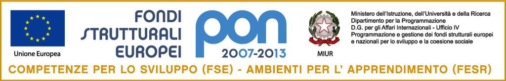 Prot. 7997/C-38/PON Brindisi, 14 dicembre 2013 Albo PON Istituto U.S.R. per la Puglia Ufficio III Politiche formative e rete scolastica U.O. 2: Fondi strutturali dell Unione Europea Bari ponpuglia@gmail.