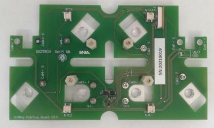 8 V 60 Ah 1 scheda interconnessione