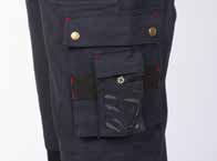 PANTALONE DURANGO JEANS CARGO TUCSON 1 tasca chiusa con aletta e velcro applicata posteriormente a destra COD.