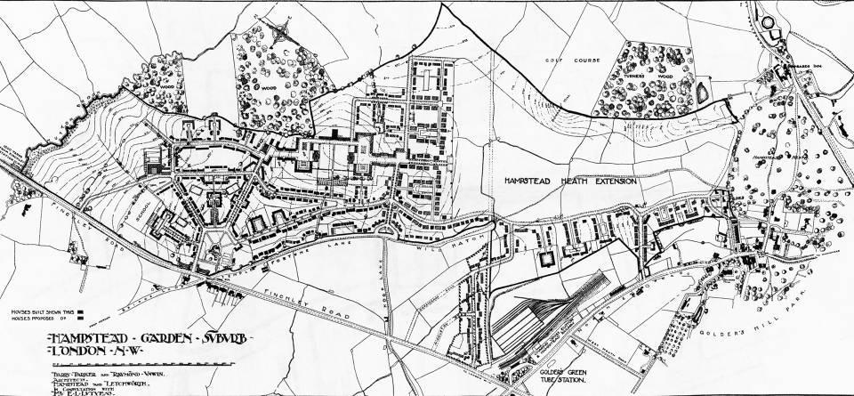 Il movimento di Howard ha una larga influenza in Europa. Dopo il 1900 un gran numero di sobborghi nelle principali città europee assumono la forma di città giardino.