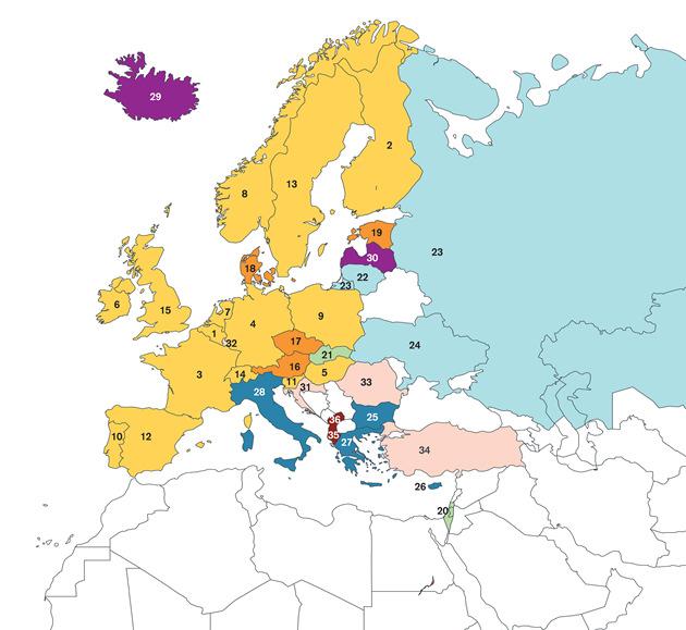 Il perimetro territoriale dell indagine La European Social Survey (ESS) rileva gli atteggiamenti, le credenze e i comportamenti dei cittadini di oltre 30