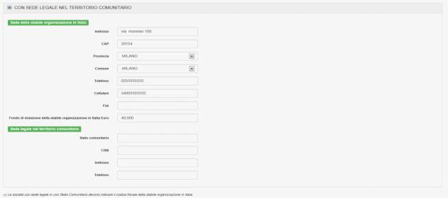 2 COMPILAZIONE DEL MODULO DI ISCRIZIONE 2.1 DATI ANAGRAFICI Il Modulo di iscrizione risulta precompilato con i dati forniti dall Utente in fase di registrazione al Portale.