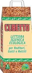 Cubetto 8 lt Lettiera ecologica naturale in