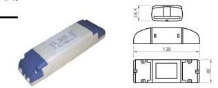 Sistemi di controllo per LED Rgb Colour controls for Rgb LEDs SQR/RGB 09 Modulo controllo colore Rgb. Rgb colour control Ingresso.