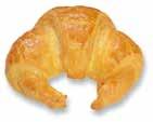 impasto croissant Meraviglioso croissant in formato mini con burro prezioso 1040033 Croissant al nougat 45 pz da 70 g / cartone grande cuocere in forno per 3 min