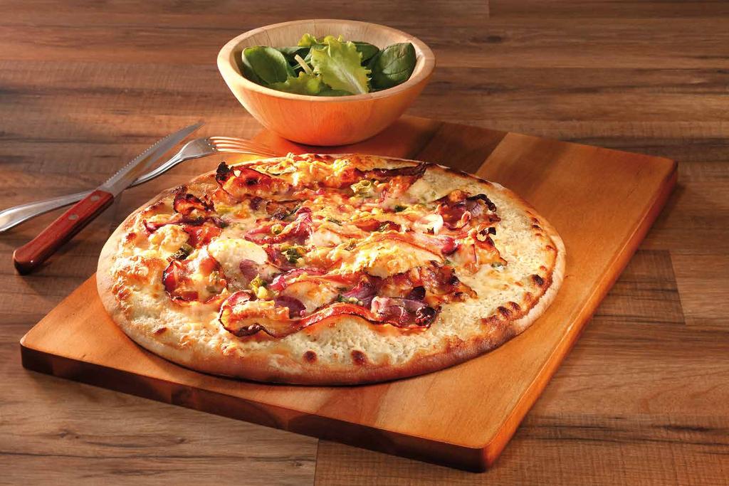 1052062 Pizza Rustica Diavolo 8 pz da 615 g / cartone grande Programma forno pizza P4 Con sugo di