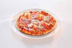1052075 Pizza Rustica Margherita piccola 12 pz da 305 g / cartone piccolo Programma forno pizza P0