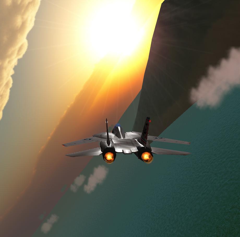 THE GAME Simulatore di volo per dispositivi mobili. Atterrare su di una portaerei è fra i compiti più difficili che un pilota di caccia è tenuto a compiere.