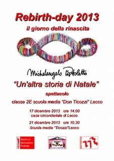 un'altra storia di Natale Natale scuola media statale Don Ticozzi Lecco Il Terzo Paradiso non c'è ancora.