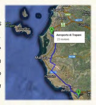 TPS TPS PMO Giunti in città seguire le indicazioni per raggiungere la litoranea e proseguire su di essa per 10 km circa in SICILIA direzione di Torretta Granitola,