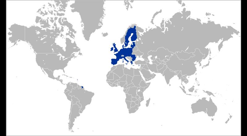 L Unione europea e il mondo 508.000.000 abitanti (7% pop. mondiale) 4.