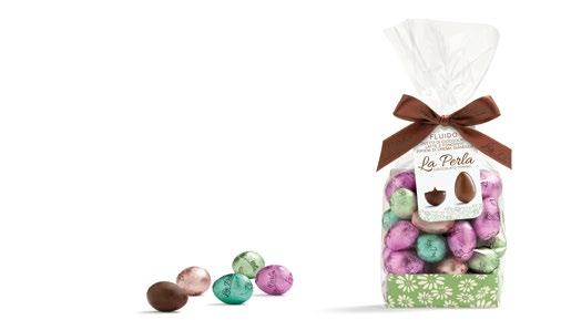 200 g 8 x 4 x 22 113016 113017 110157 Fluido 200037 200037 VASSOIO ASSORTITO: 15 Mini uova ASSORTED MINIATURE EASTER EGGS: 15 eggs. 200029 200028 200027 200027 MINI UOVO.