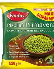 al kg PISELLINI PRIMAVERA FINDUS surgelati,