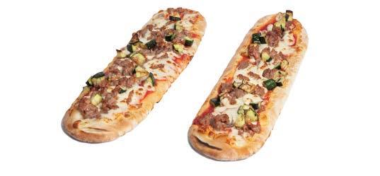 Pizze e Focaccie SALATI PRECOTTI PIZZETTA MARGHERITA Codice PIZZA07 Peso G. 170 Pz. Conf.