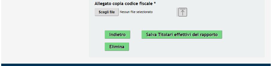 In tal caso la pratica assume lo stato Eliminata ma continua ad essere visualizzabile in sola lettura nel menù Pratiche - Tutte cliccando su questo pulsante è