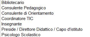 Chi si può registrare? Possono registrarsi personale (docenti, dirigenti scolastici, bibliotecari, tecnici di laboratorio.