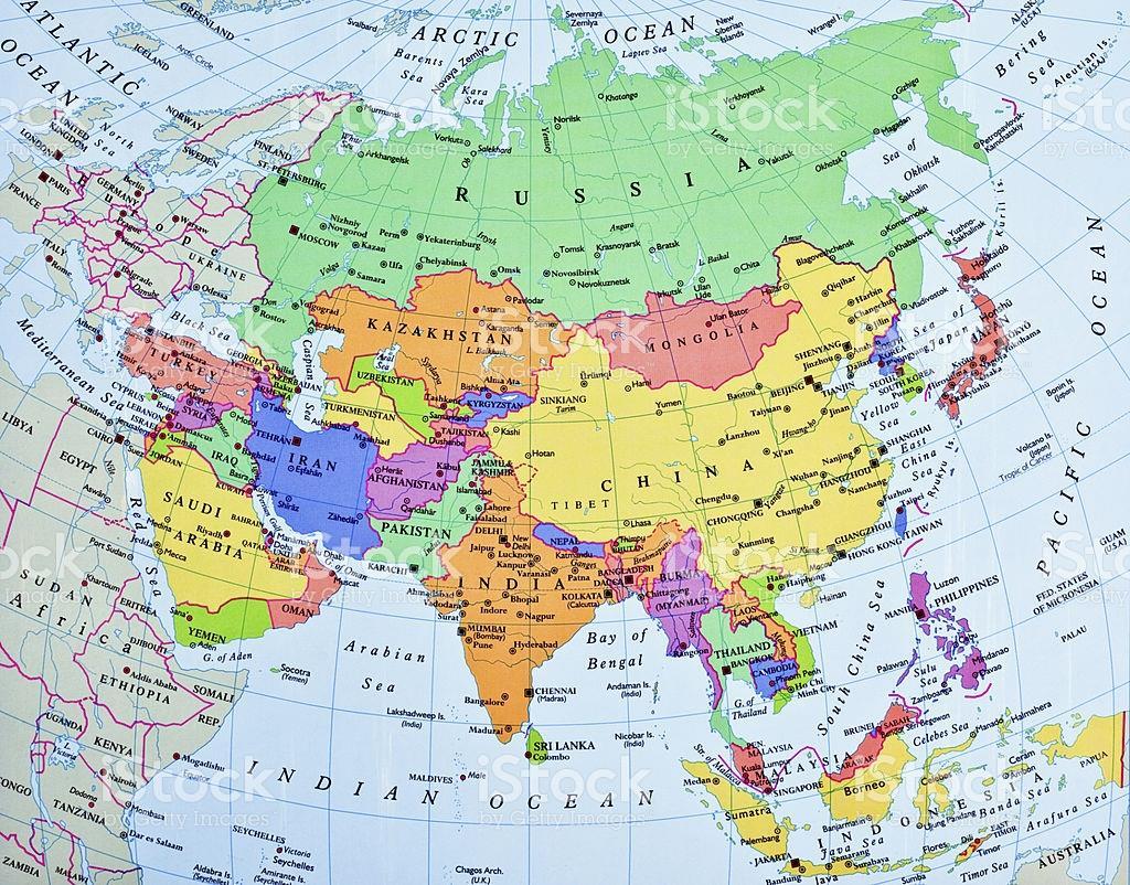 Il continente asiatico L Asia è il più grande continente del mondo.